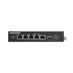 Switch Hikvision DS-3T0306HP-E/HS, 4-port, HiPOE fotografia produsului