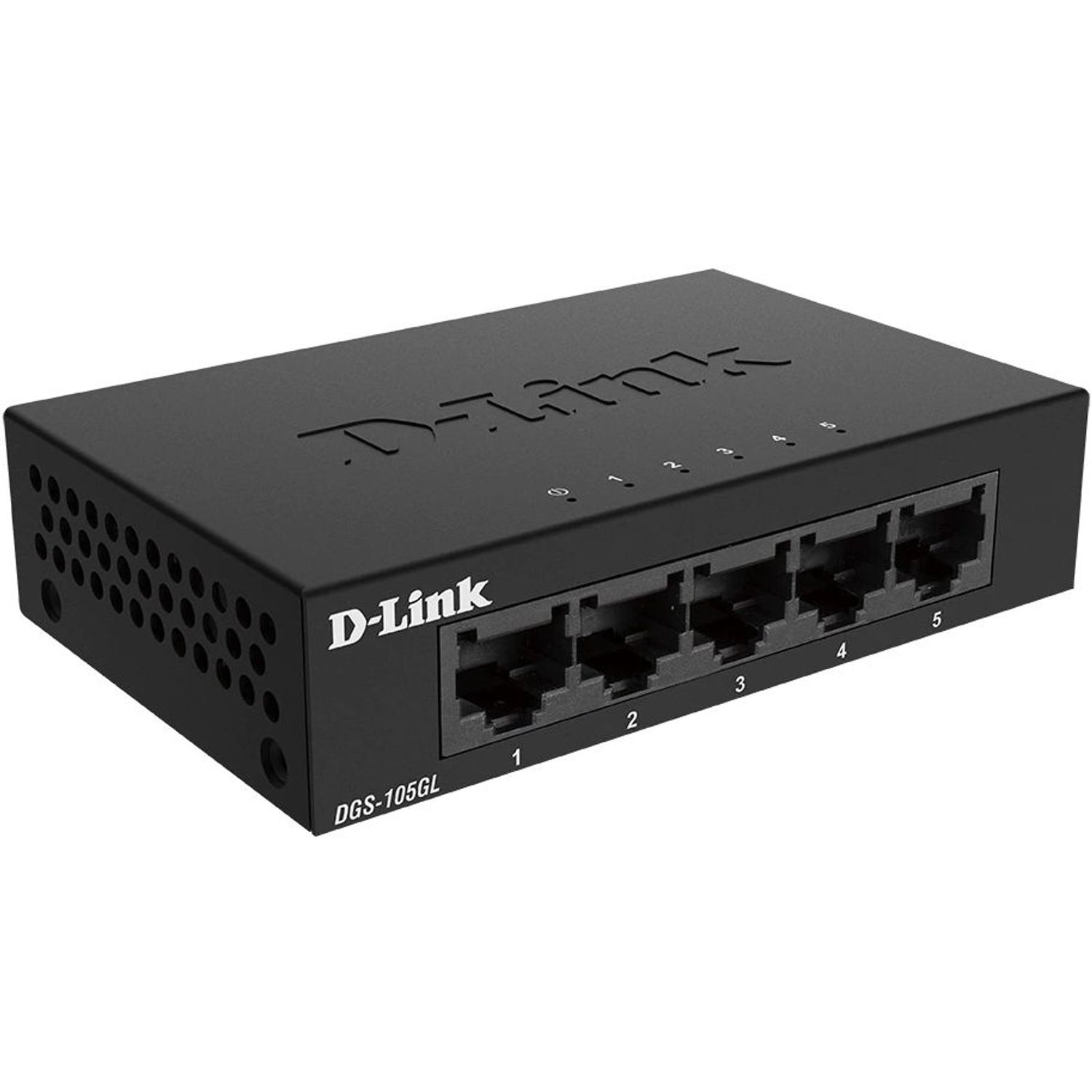 Switch D-Link DGS-105GL, Gigabit, 5 Porturi fotografia produsului View 2 L