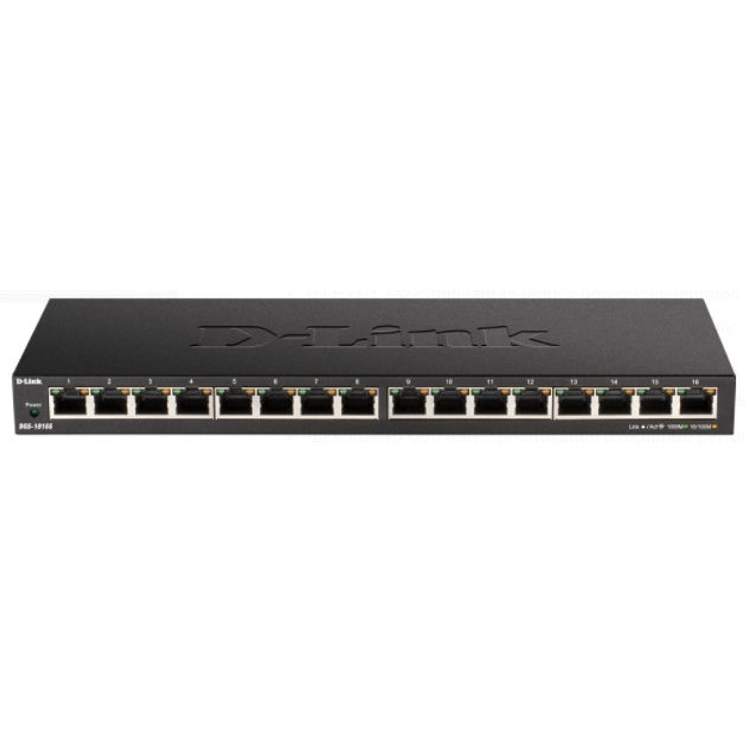 Switch D-Link DGS-1016S, 16 Porturi, Gigabit fotografia produsului
