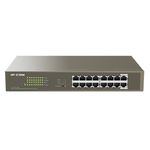 Switch IP-COM G1116P-16-150W, Gigabit, 16 porturi, PoE fotografia produsului
