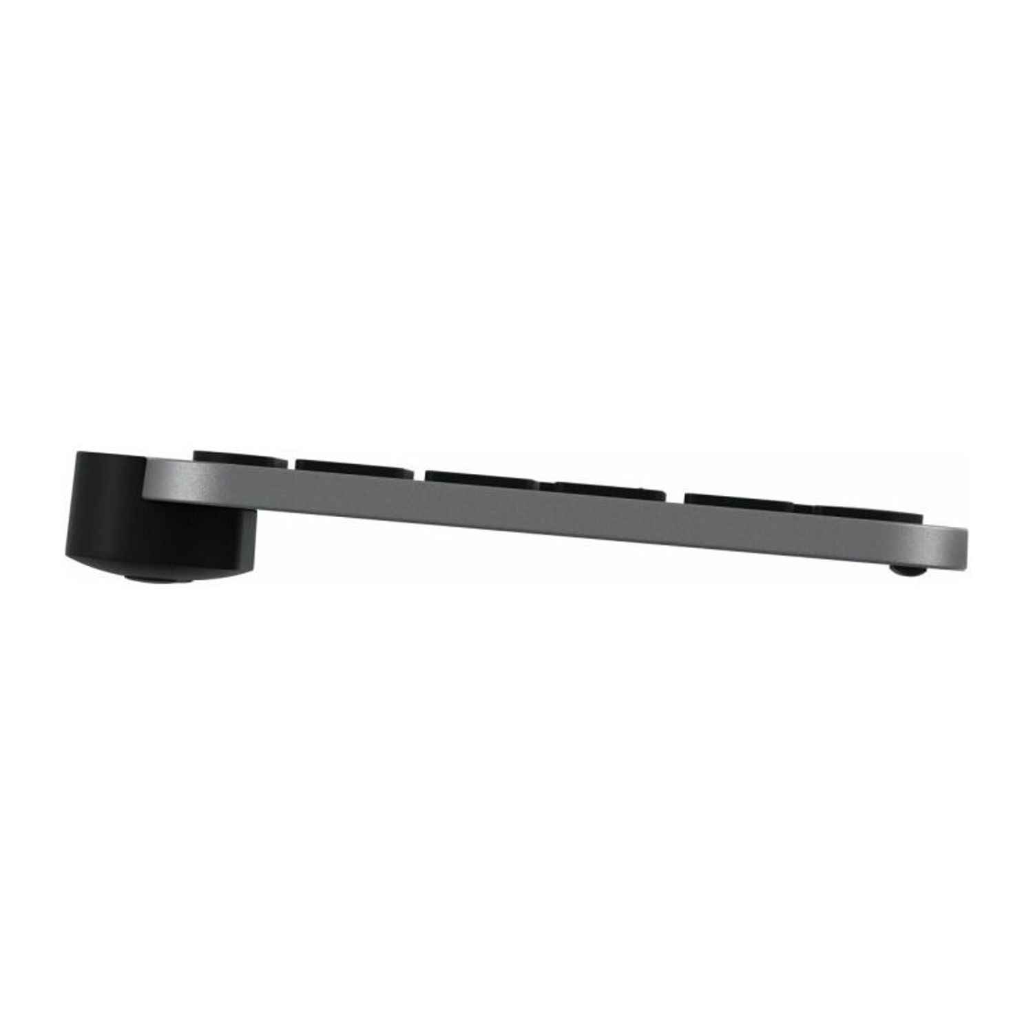 Tastatura Logitech MX Keys for Mac Wireless Illuminated, Bluetooth/USB (Negru/Gri) fotografia produsului View 2 L