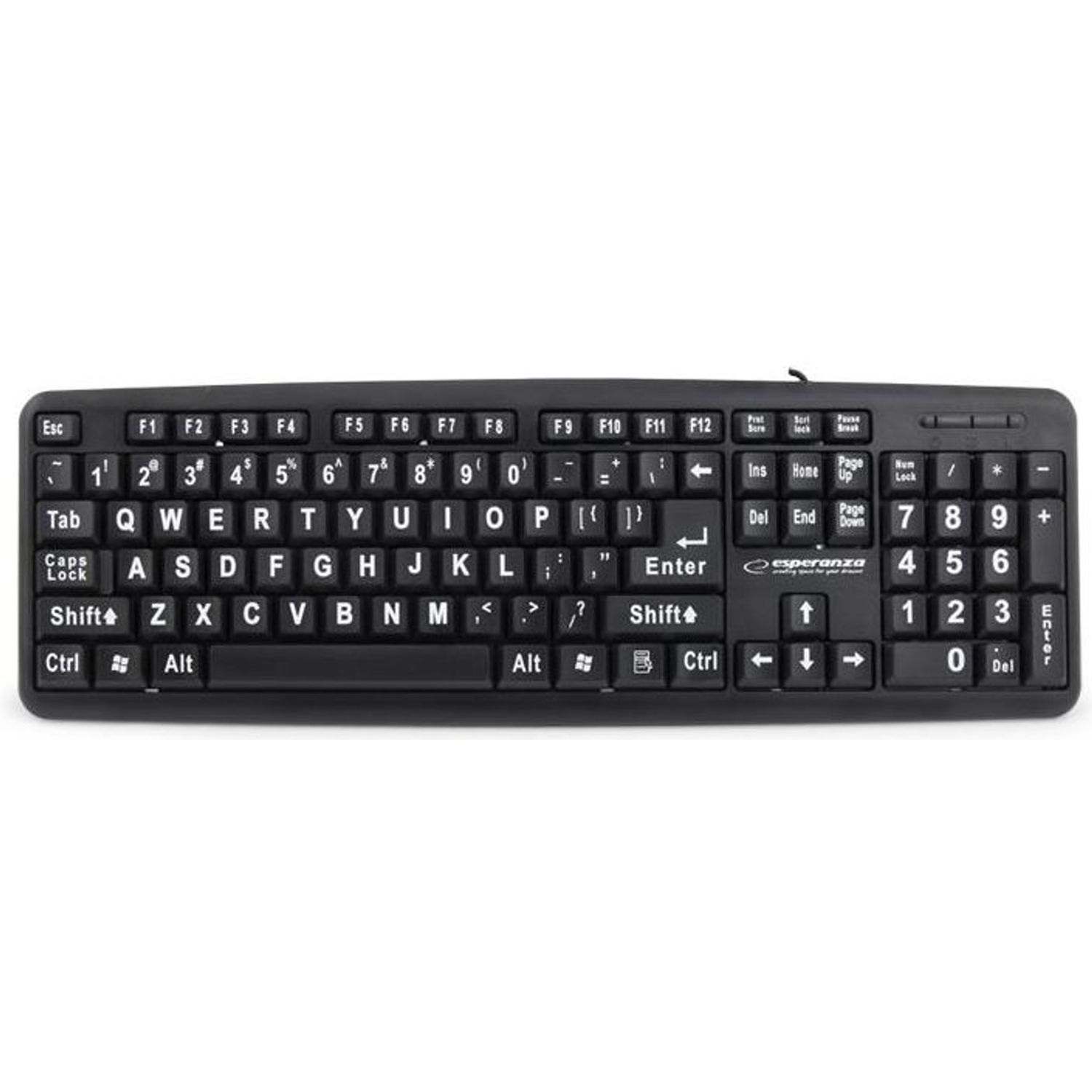 Tastatura Esperanza EK129, USB (Negru) fotografia produsului