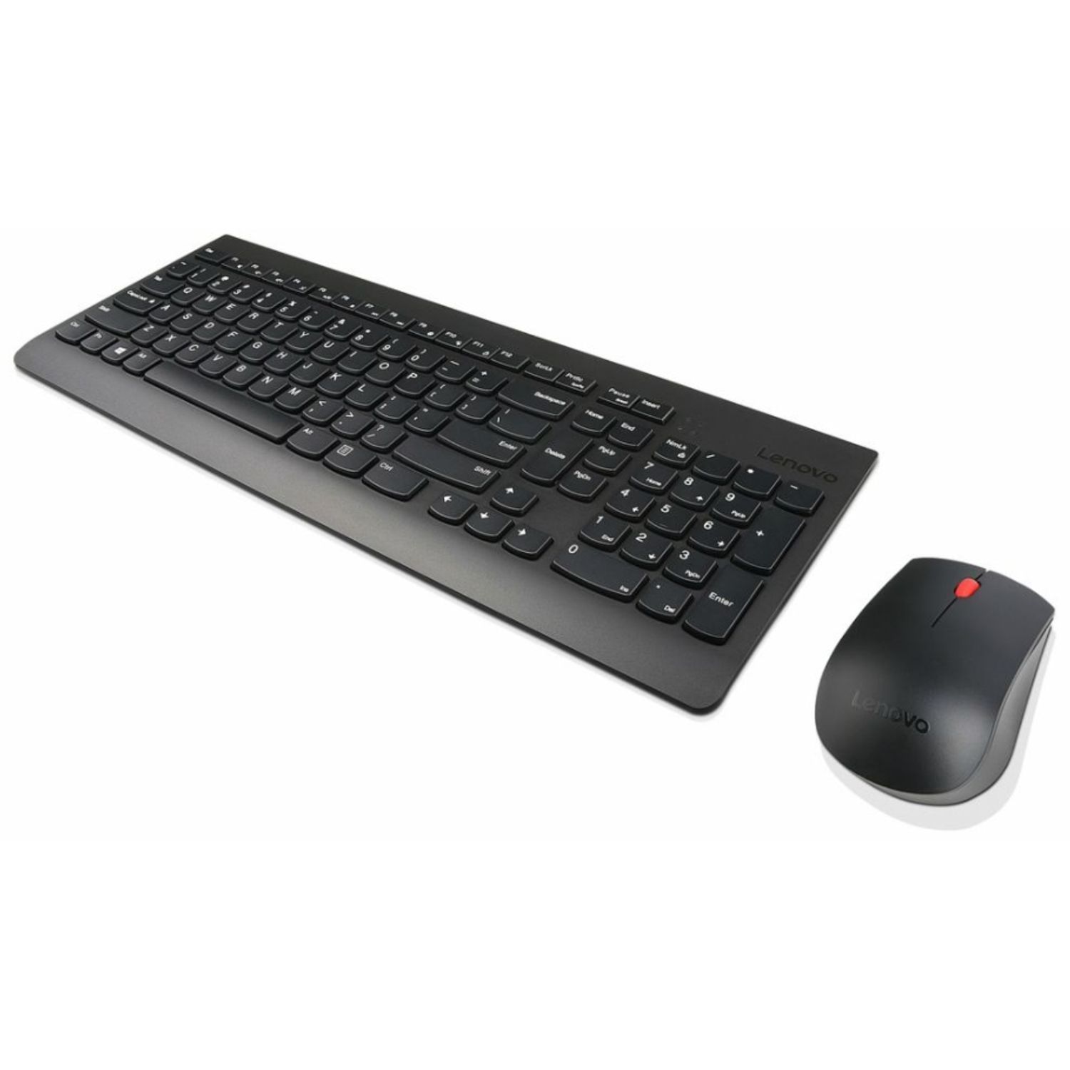 Kit tastatura si mouse wireless Lenovo 4X30M39458 (Negru) fotografia produsului View 5 L