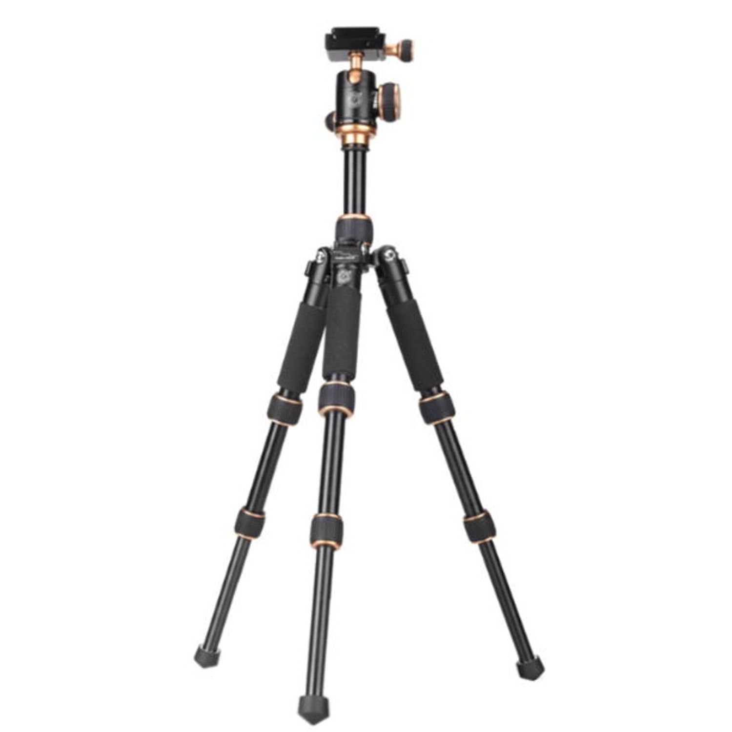 Trepied profesional Shoot XT-441, 20cm - 54cm din aluminiu rezistent, cap cu bila (Negru) fotografia produsului