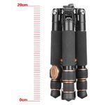 Trepied profesional Shoot XT-441, 20cm - 54cm din aluminiu rezistent, cap cu bila (Negru) fotografia produsului View 3 S