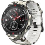 Smartwatch Huami Amazfit T-REX, Display AMOLED 1.3", Bluetooth, GPS, Android/iOS (Alb/Negru) fotografia produsului