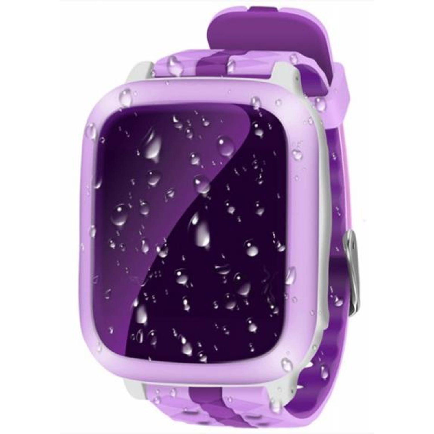 Smartwatch iUni Kid18, 1.44", GPS, Bratara silicon (Violet) fotografia produsului