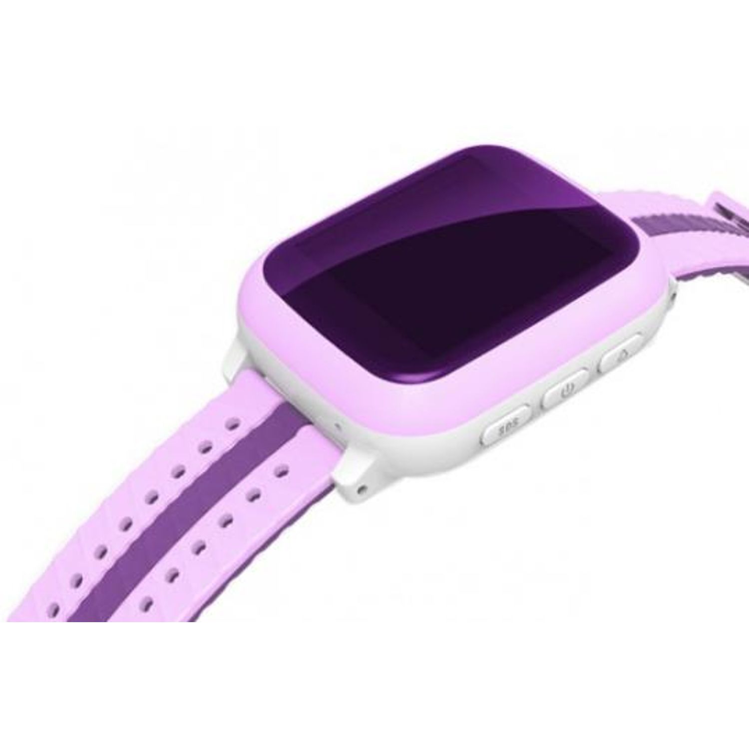 Smartwatch iUni Kid18, 1.44", GPS, Bratara silicon (Violet) fotografia produsului View 2 L