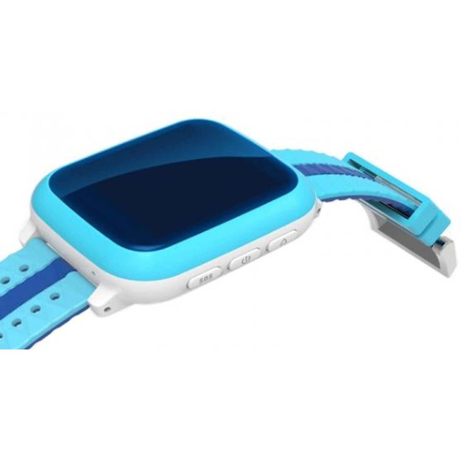 Smartwatch iUni Kid18, 1.44", GPS, Bratara silicon (Albastru) fotografia produsului View 2 L