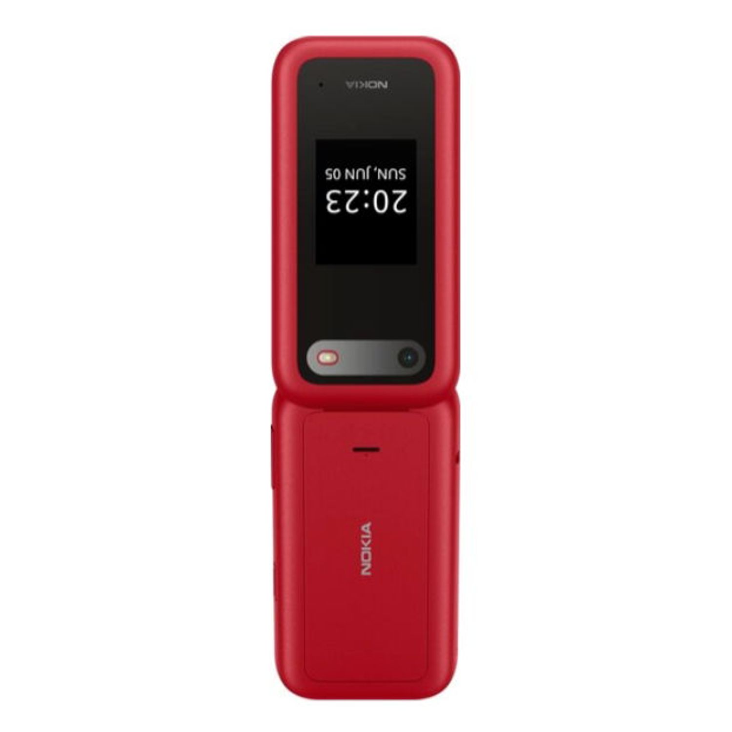 Telefon mobil Nokia 2660 Flip, Dual SIM, 4G (Rosu) fotografia produsului View 2 L
