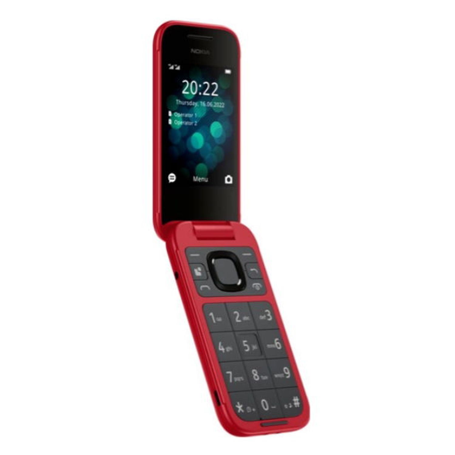 Telefon mobil Nokia 2660 Flip, Dual SIM, 4G (Rosu) fotografia produsului View 5 L