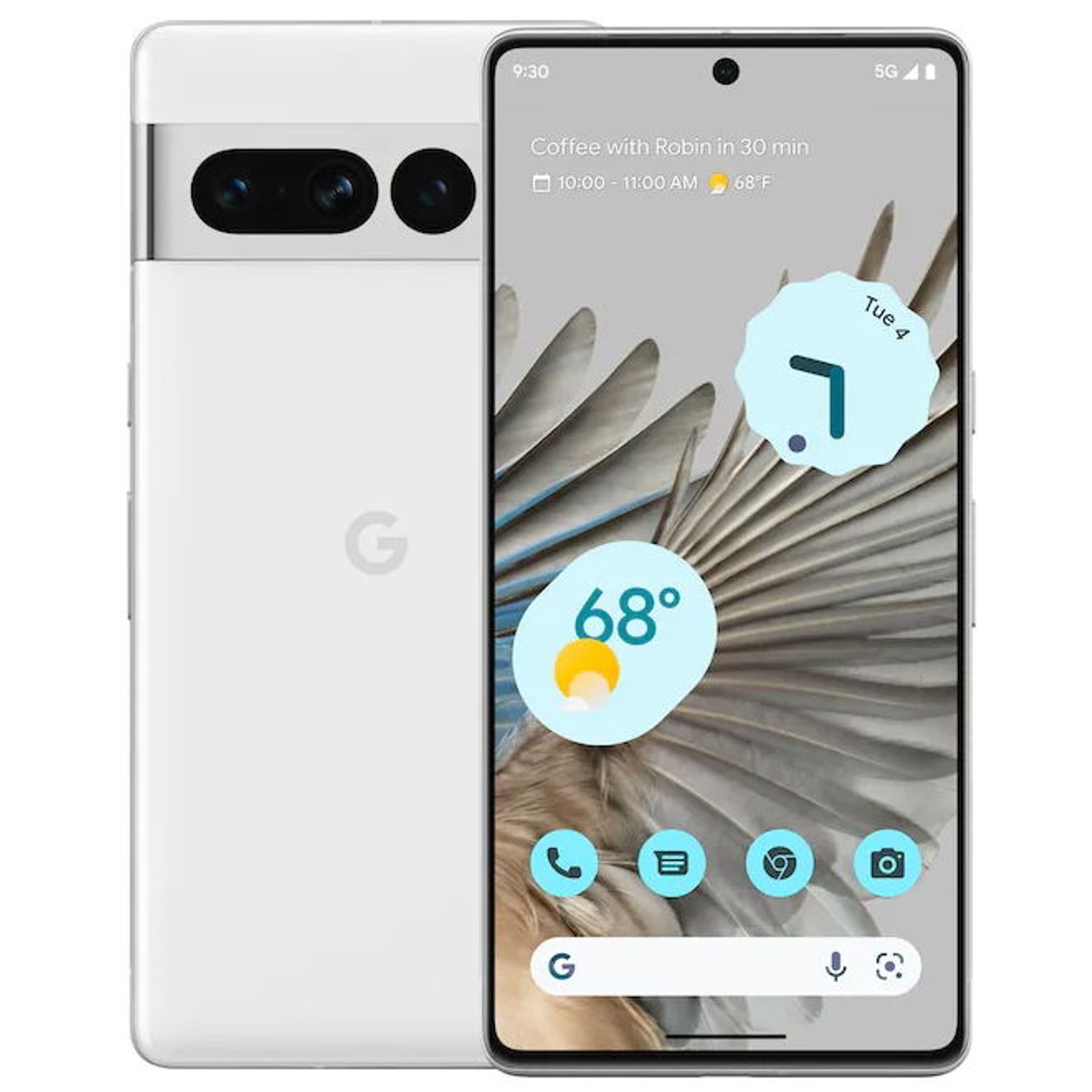 Telefon Mobil Google Pixel 7 Pro, Procesor Google Tensor G2 Octa-Core, LTPO AMOLED Capacitive Touchscreen 6.7", - 0810029937436 fotografia produsului