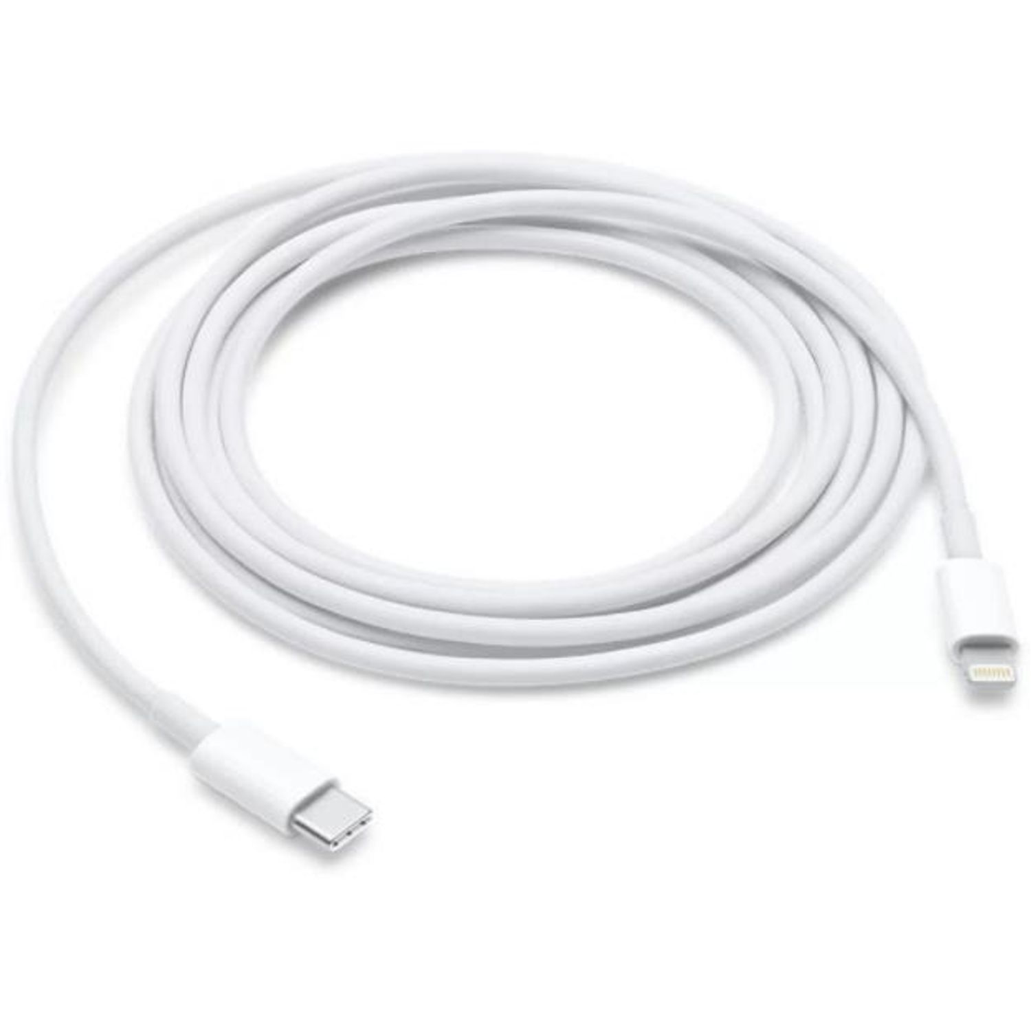 Cablu de date Apple MKQ42ZM/A, USB Tip-C - Lightning, 2m (Alb) fotografia produsului View 2 L
