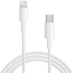 Cablu de date Apple MKQ42ZM/A, USB Tip-C - Lightning, 2m (Alb) fotografia produsului View 3 S