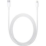 Cablu de date Apple MKQ42ZM/A, USB Tip-C - Lightning, 2m (Alb) fotografia produsului