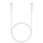 Cablu de date Samsung EP-DA705BW, USB Type-C - USB Type-C, 1m, bulk (Alb) fotografia produsului View 2 S