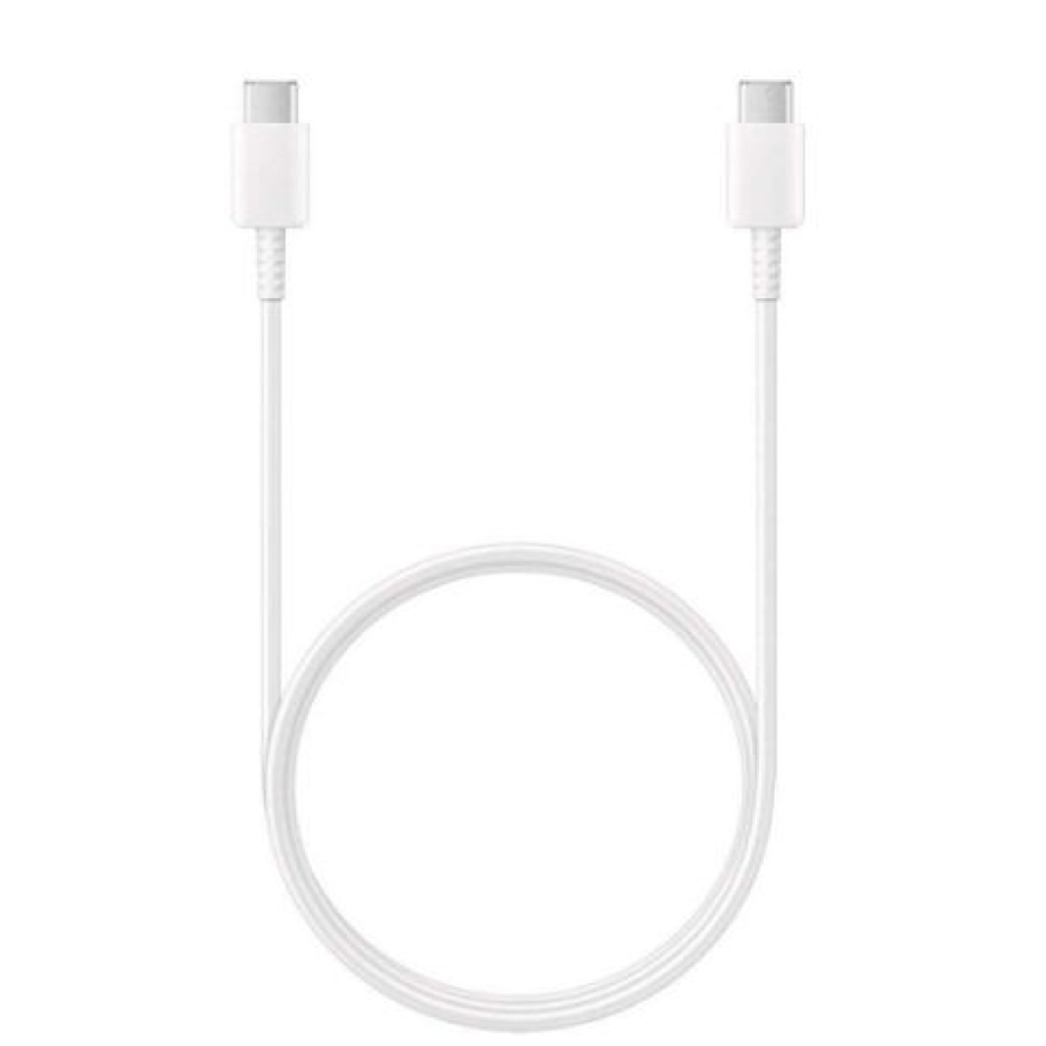 Cablu de date Samsung EP-DA705BW, USB Type-C - USB Type-C, 1m, bulk (Alb) fotografia produsului View 2 L