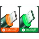 Cablu de date Mcdodo CA-9962, Fast Charging, USB Type-C - Lightning, PD 20W, 1.8m (Negru) fotografia produsului View 4 S