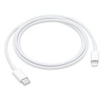 Cablu de date Apple MM0A3ZM/A, USB-C - Lightning, 1m (Alb) fotografia produsului