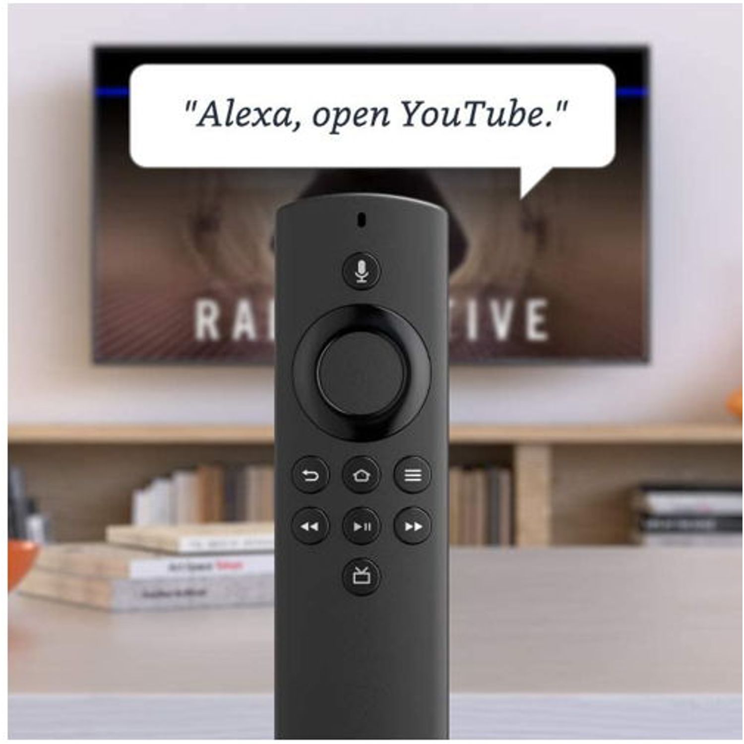 HDMI Streaming player Amazon Fire TV stick Lite 2020, control Alexa (Negru) fotografia produsului View 2 L
