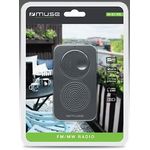 Radio portabil Muse M-01 RS, FM/MW (Negru) fotografia produsului View 2 S