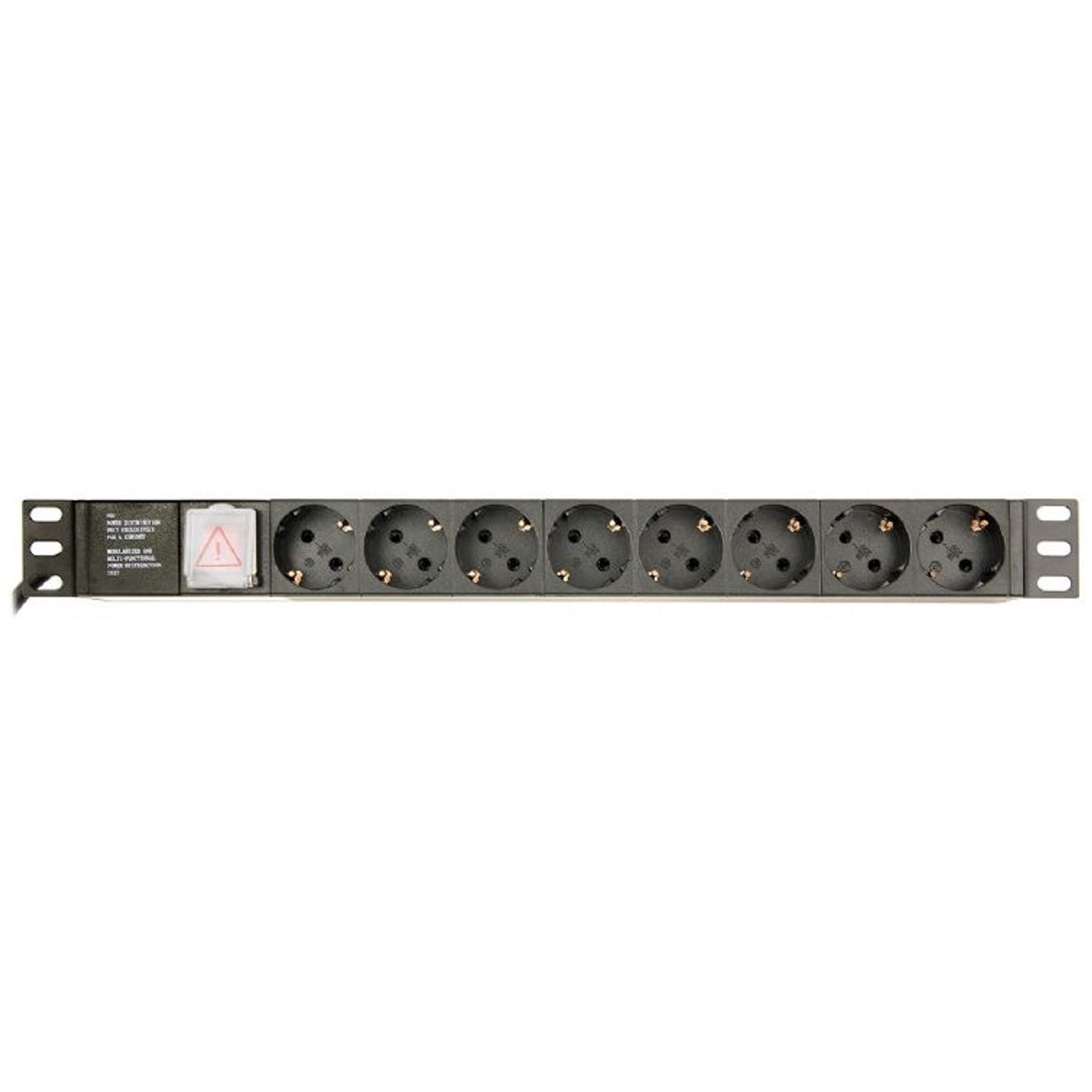 Prelungitor Gembird EG-PDU-014-C14, 8 prize, 3 m (Negru) fotografia produsului