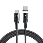 Cablu de date Mcdodo Breeze Series Magnetic Pro, USB Type-C - USB Type-C, PD, 100W, 1.2m fotografia produsului