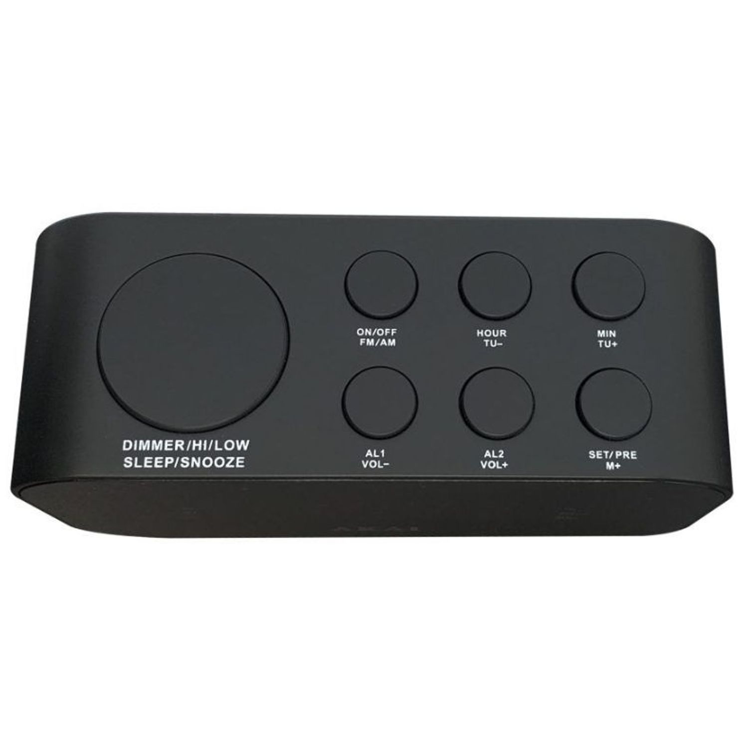 Radio cu ceas AKAI ACR-3088 (Negru) fotografia produsului View 4 L