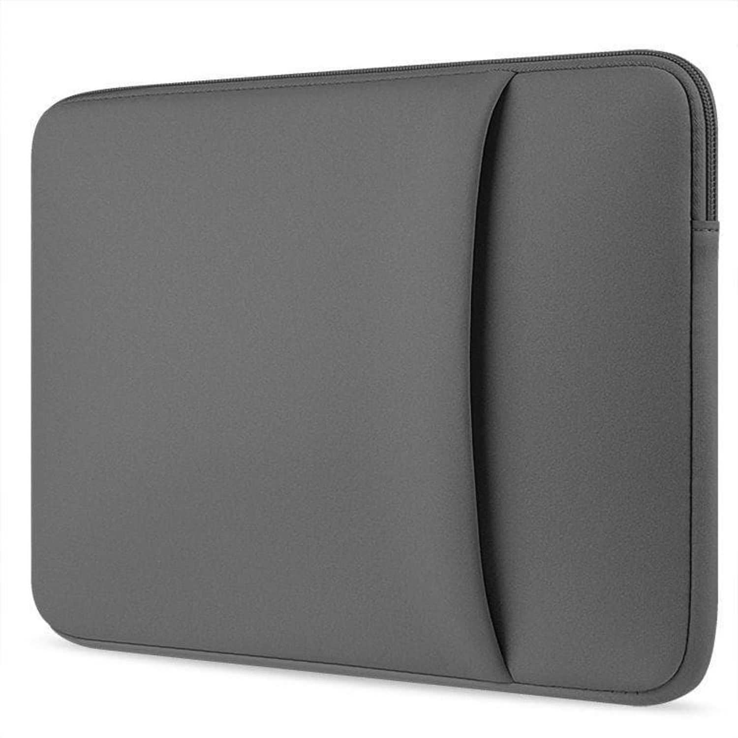 Husa laptop 14 inch Tech-Protect Neopren, Gri fotografia produsului View 2 L