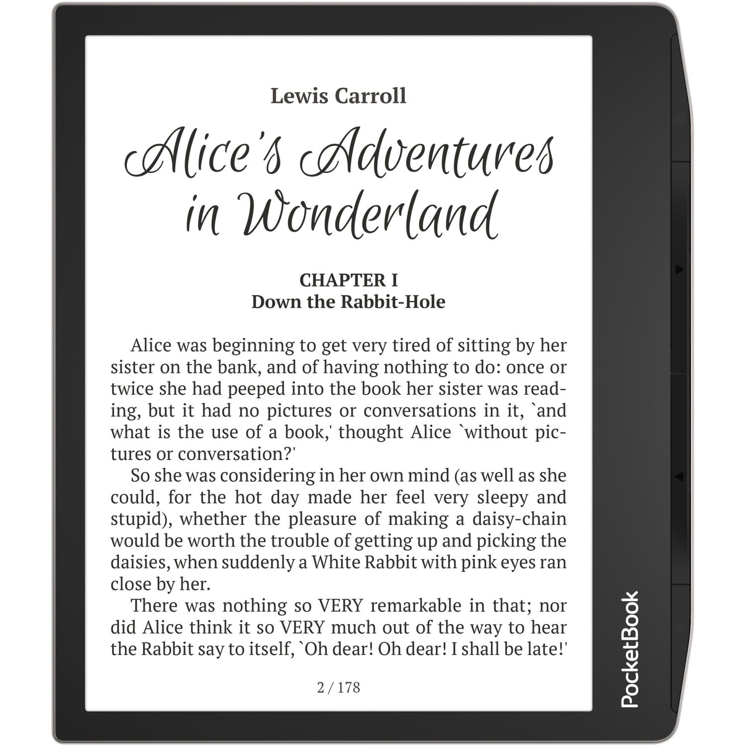 eBook Reader PocketBook Era, ecran tactil 7", E Ink Carta, 300dpi, Bluetooth, SMARTlight, IPX8, 16 GB fotografia produsului View 2 L