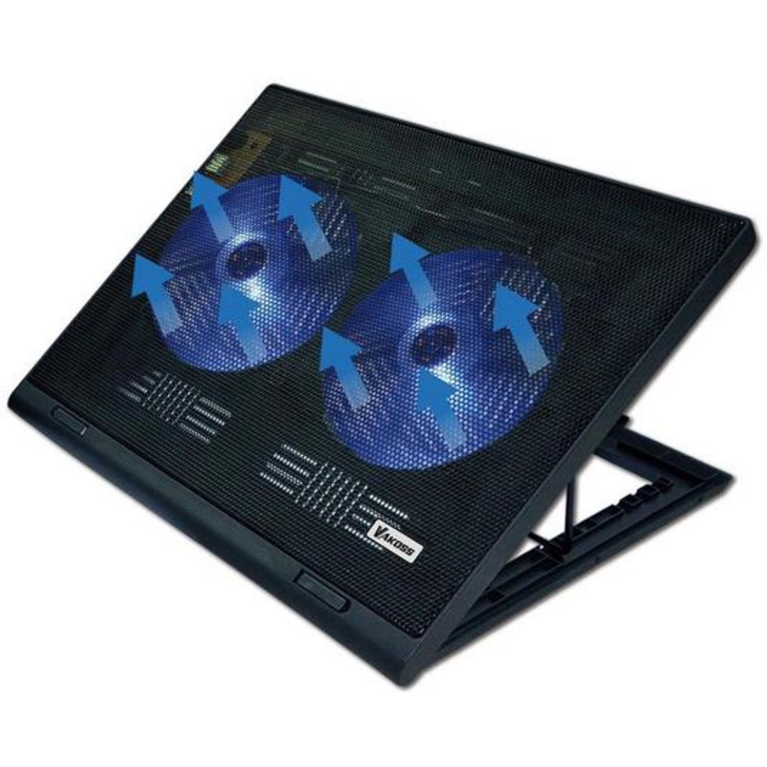 Cooler Laptop VAKOSS LF-2463UK 17" (Negru) fotografia produsului