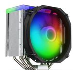 Cooler CPU SilentiumPC Fortis 5 ARGB, 140mm (Negru) fotografia produsului