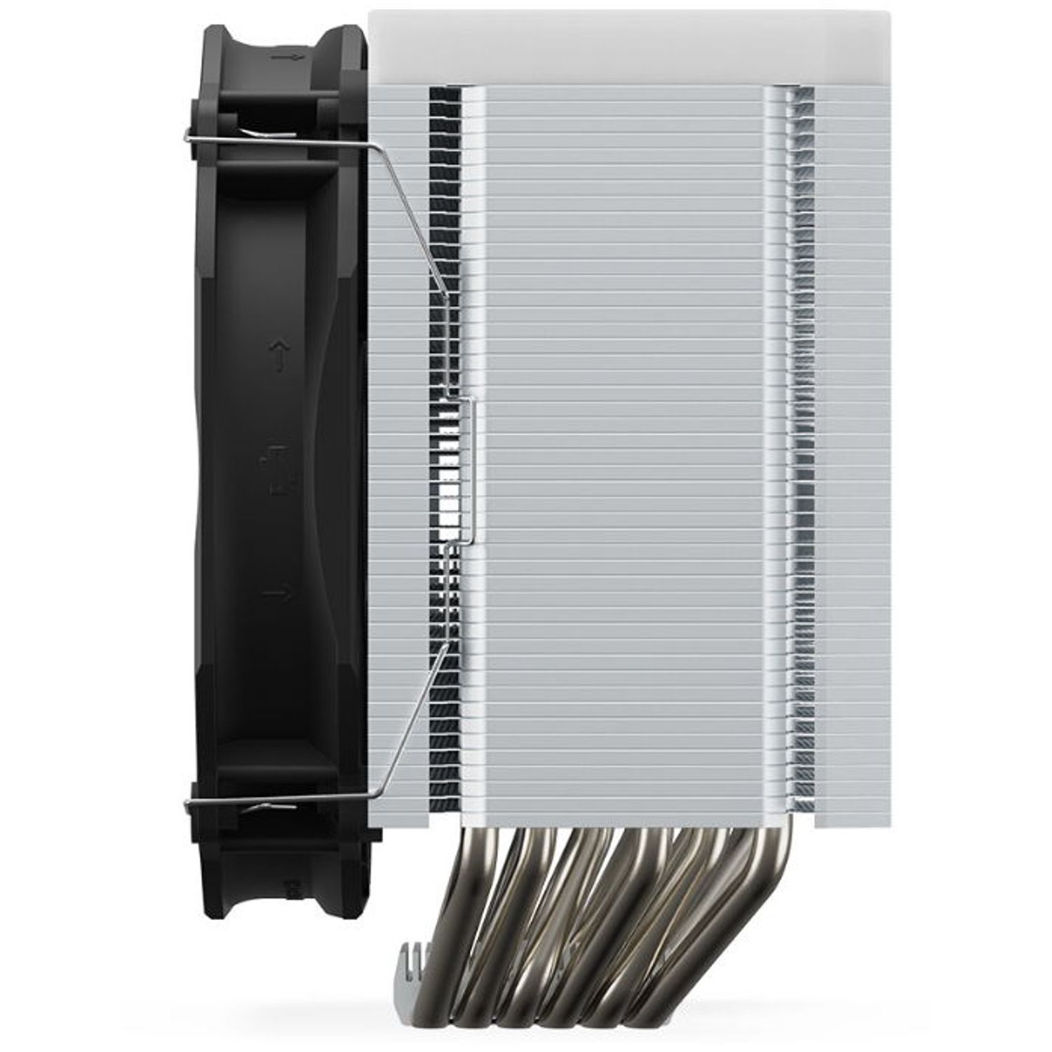 Cooler CPU SilentiumPC Fortis 5 ARGB, 140mm (Negru) fotografia produsului View 9 L