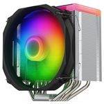 Cooler CPU SilentiumPC Fortis 5 ARGB, 140mm (Negru) fotografia produsului View 2 S