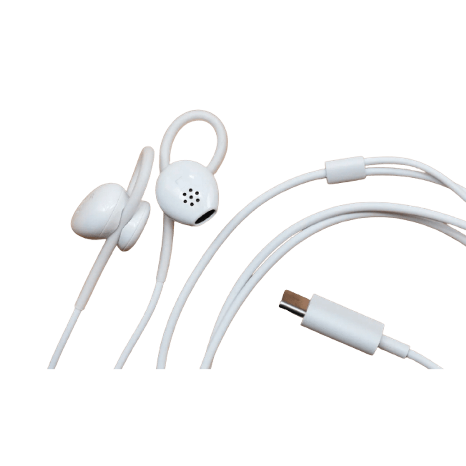 Casti Stereo Google Pixel Earbuds, USB-C, Microfon, Bulk (Alb) fotografia produsului