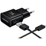 Incarcator Priza Samsung EP-TA20EBECGWW, Adaptive Fast Charging, USB Type-C, 2A (Negru) fotografia produsului