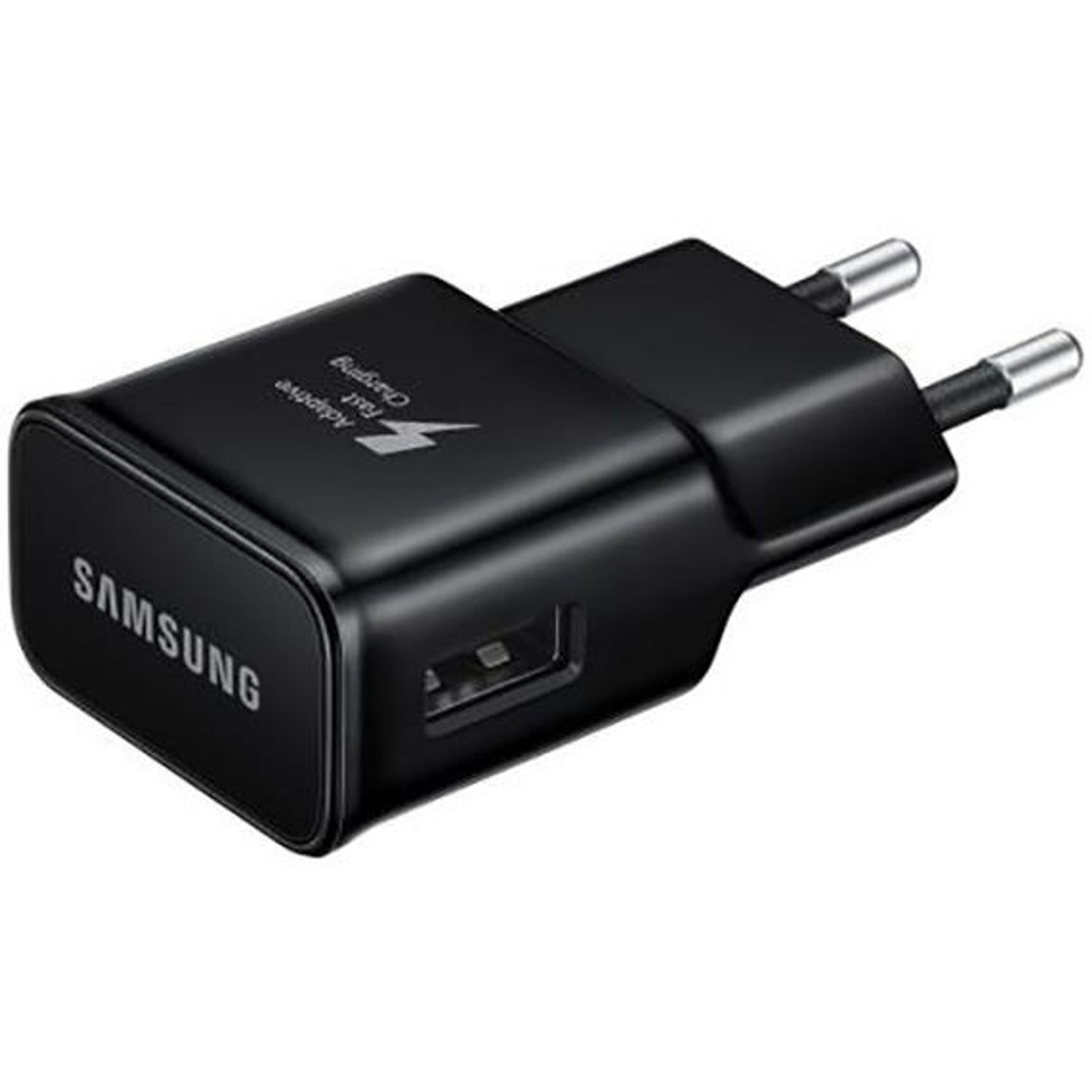 Incarcator Priza Samsung EP-TA20EBECGWW, Adaptive Fast Charging, USB Type-C, 2A (Negru) fotografia produsului View 2 L