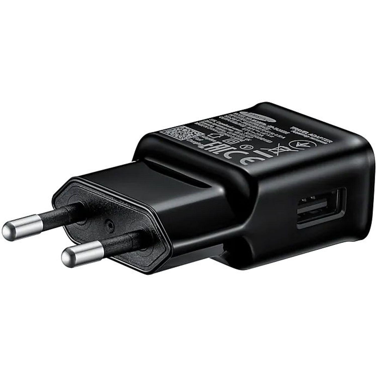 Incarcator Priza Samsung EP-TA20EBECGWW, Adaptive Fast Charging, USB Type-C, 2A (Negru) fotografia produsului View 4 L