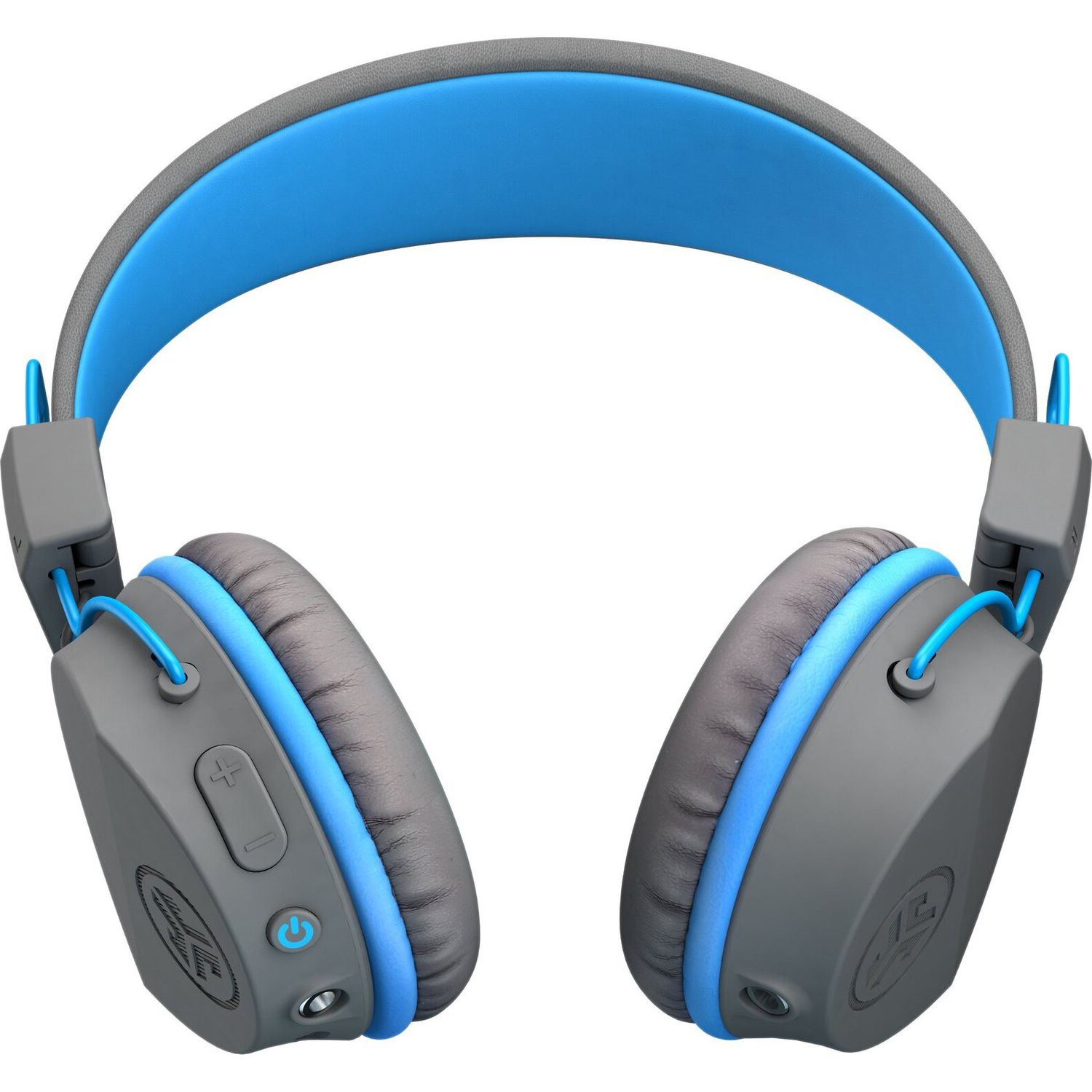 Casti on-ear JLAB JBuddies Studio Kids Wireless, Bluetooth, pentru copii, Graphit / Albastru fotografia produsului View 2 L