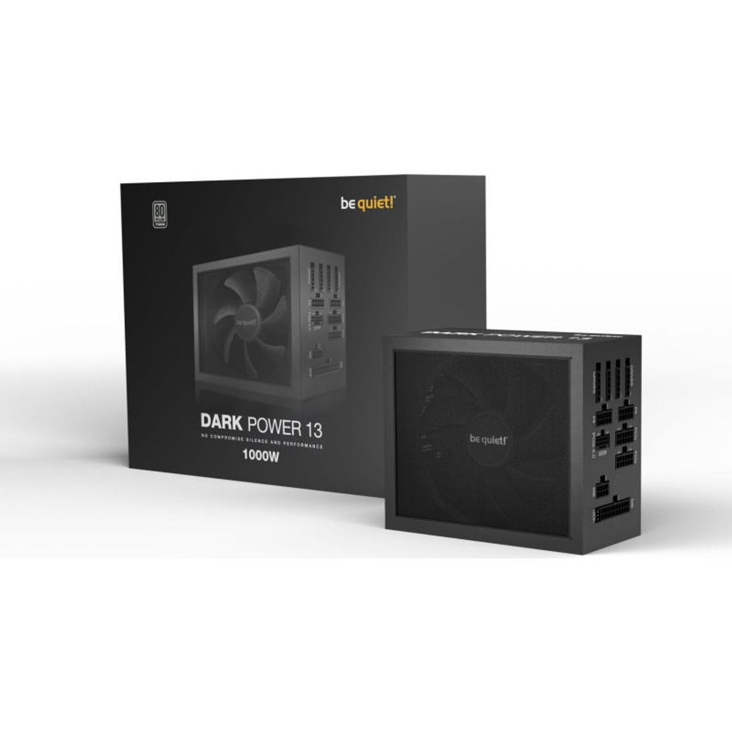 Sursa be quiet! Dark Power 13, 80+ Titanium, 1000W fotografia produsului View 5 L