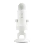 Microfon Profesional Blue Yeti, USB, Gaming, Podcast, Streaming, Recording, Multi-Pattern, Alb fotografia produsului View 3 S