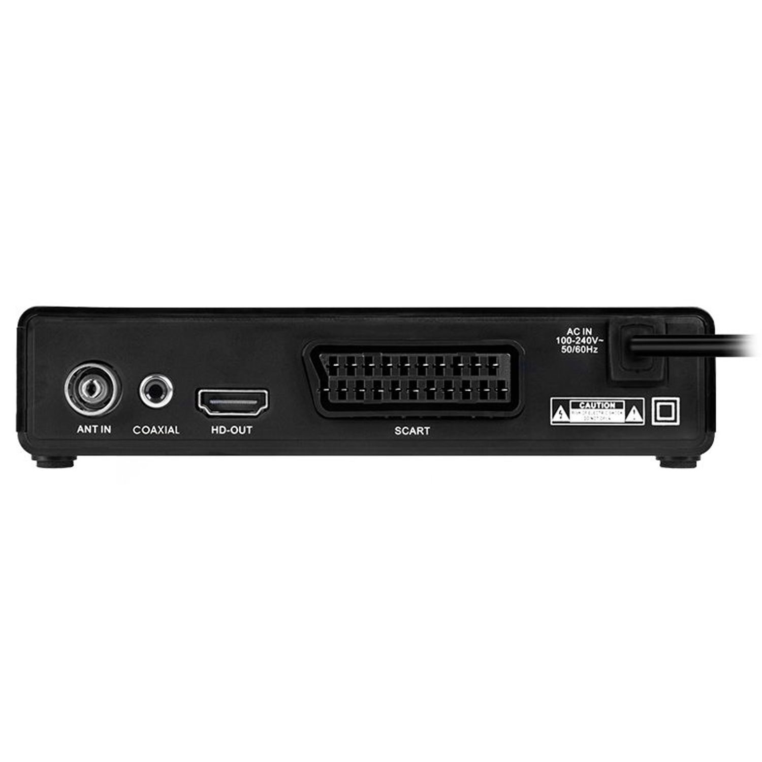 Tuner TV Kruger&Matz KM0550C, DVB-T2 (Negru) fotografia produsului View 3 L