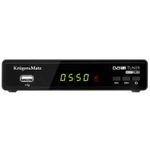 Tuner TV Kruger&Matz KM0550C, DVB-T2 (Negru) fotografia produsului View 2 S