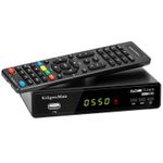 Tuner TV Kruger&Matz KM0550C, DVB-T2 (Negru) fotografia produsului