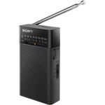 Radio portabil Sony ICF-P27, AM/FM, Negru fotografia produsului