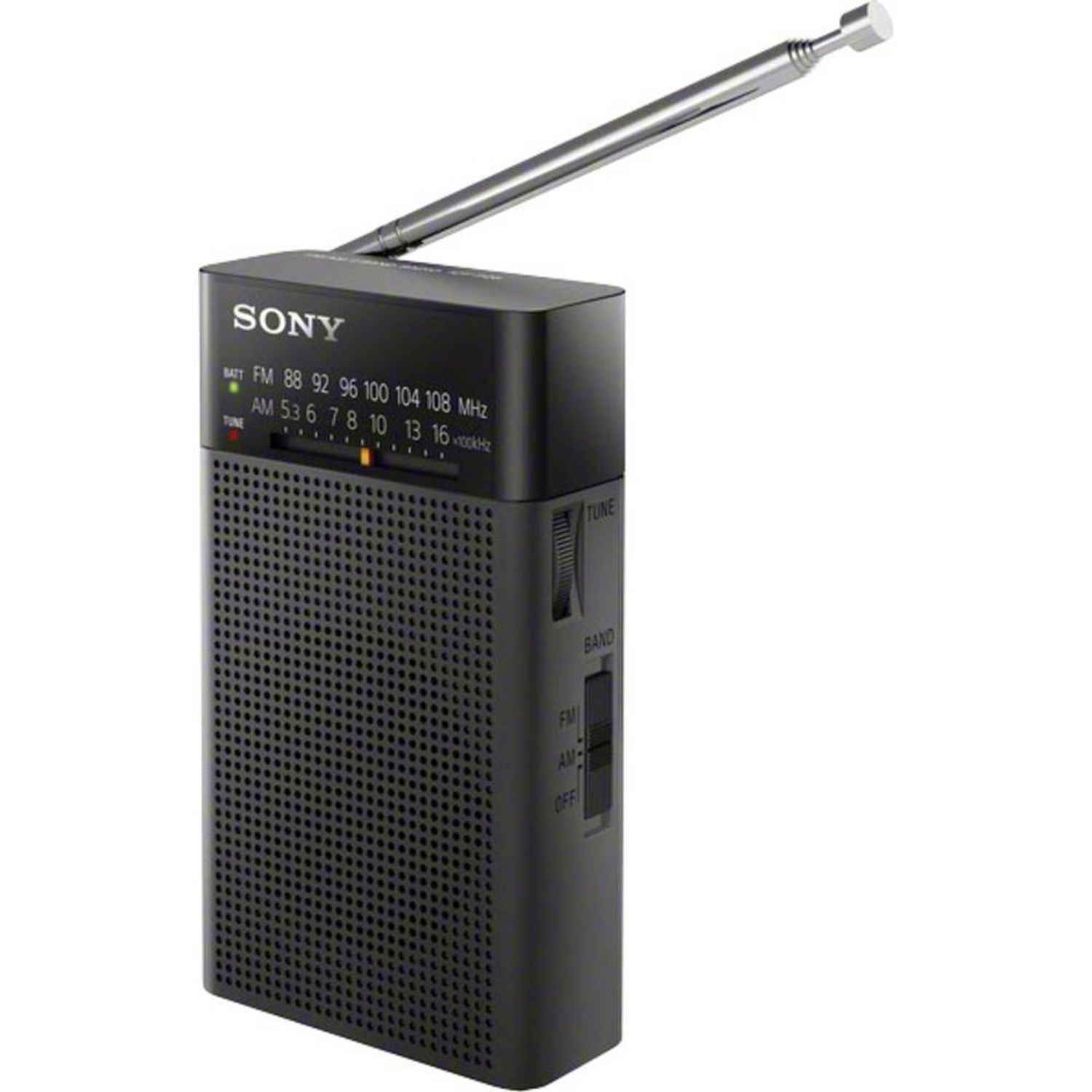 Radio portabil Sony ICF-P27, AM/FM, Negru fotografia produsului