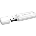Stick USB Transcend Jetflash 730, 64GB, USB 3.0 (Alb) fotografia produsului