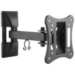 Suport Perete Cabletech UCH0200, 13" - 27", 15Kg (Negru) fotografia produsului
