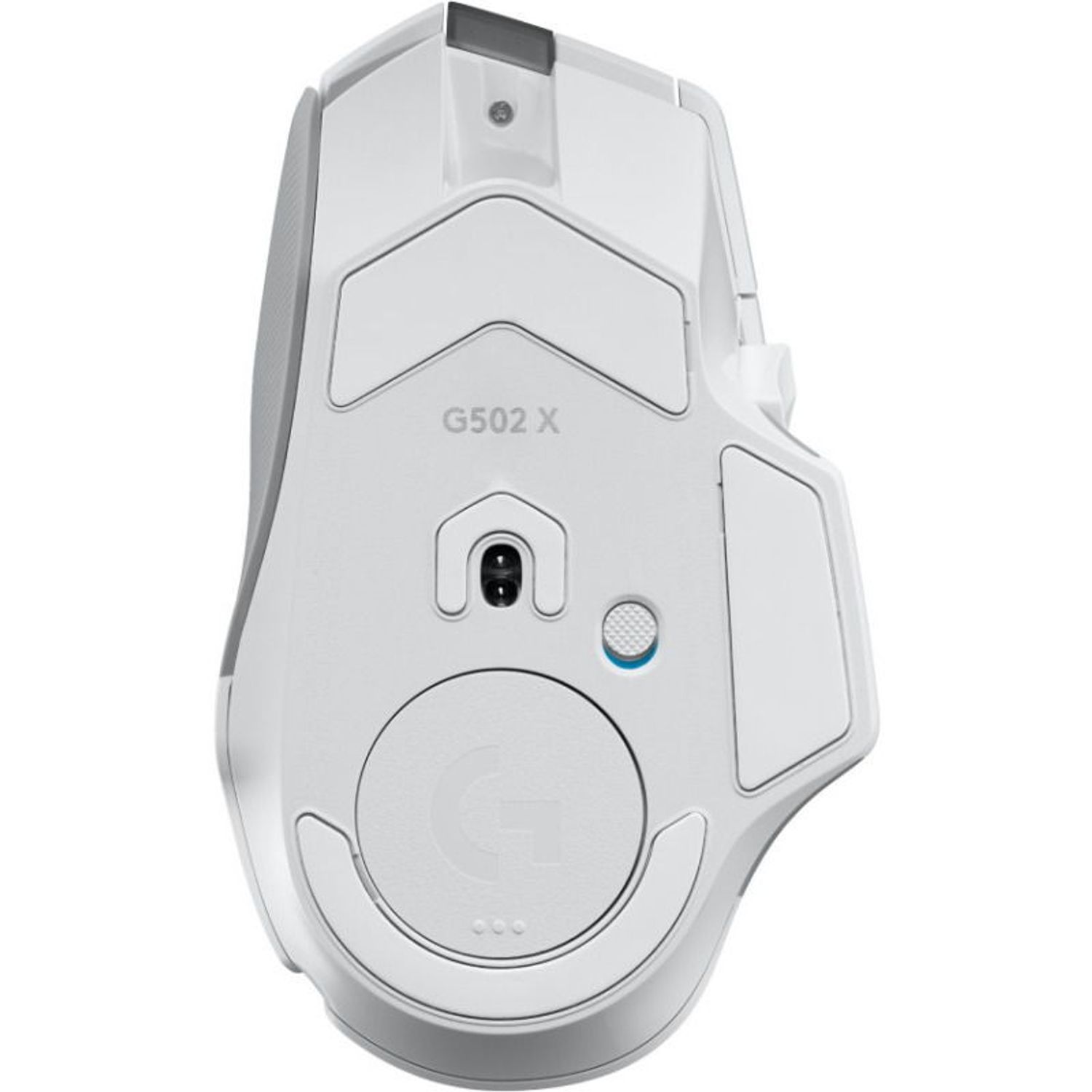 Mouse Gaming Wireless Logitech G502 X Plus Lightspeed, USB, 25600 dpi (Alb) fotografia produsului View 6 L