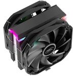 Cooler CPU Deepcool AS500 Plus iluminare RGB, 2x140mm fotografia produsului View 8 S
